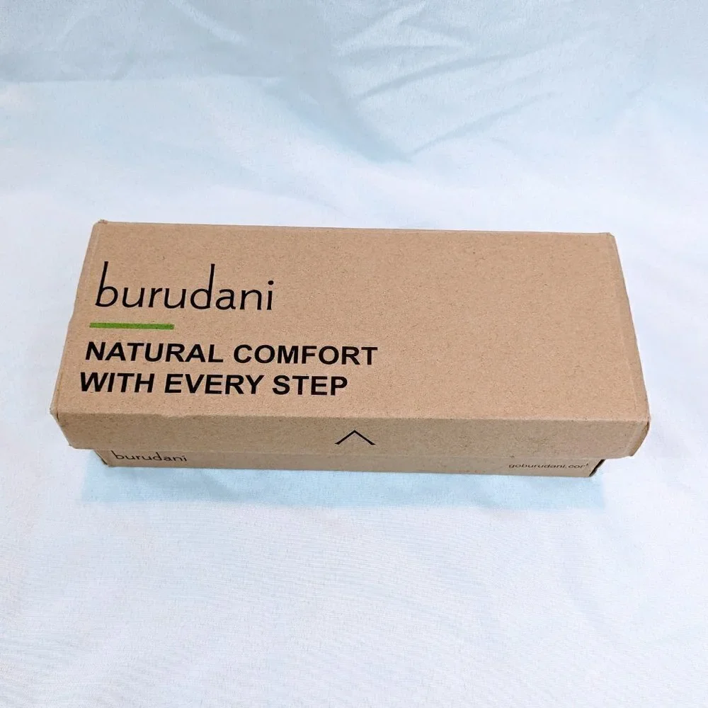 Burudani Black Knitted Flats Size 6.5